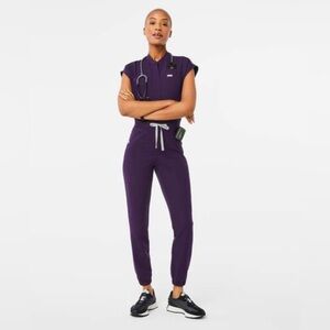 Figs Plum Jumpsuit